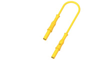 Electro PJP Bananenstecker Gelb, 1000 → 1500V / 36A