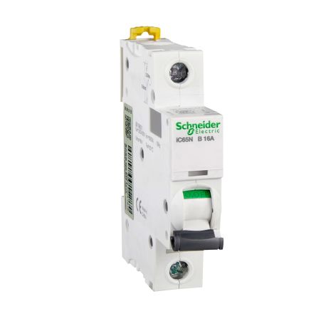 Schneider Electric Interruttore Magnetotermico 1P 3A 6 KA, Tipo D