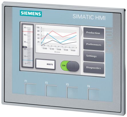 Siemens SIPLUS HMI Anzeige, 4,3 Zoll SIPLUS LCD-TFT 480 X 272pixels