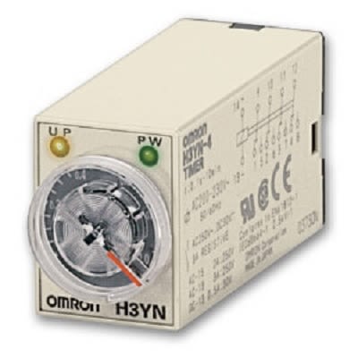 Omron Temporizador Multifunción, 100-120V Ac, 4 Contactos, DPDT, Tempo. 0.1 → 600min