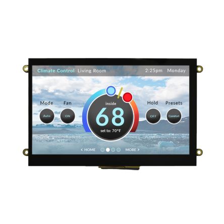 NEWHAVEN DISPLAY INTERNATIONAL Newhaven Farb-LCD 7Zoll HDMI Mit Touch Screen Kapazitiv, 800 X 480pixels, 154.84 X 89.1mm 5 V LED Lichtdurchlässig