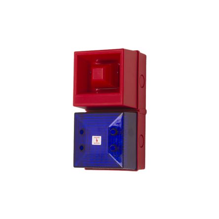 Clifford & Snell YL40 LED Blitz-Licht Alarm-Leuchtmelder Blau, 115 V Ac