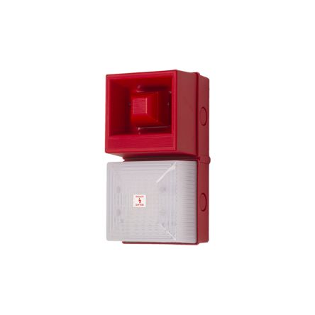 Clifford & Snell YL40 LED Blitz-Licht Alarm-Leuchtmelder Opal, 24 V Dc