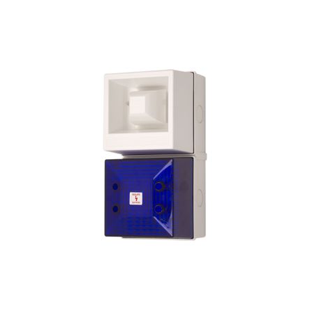 Clifford & Snell YL40 LED Blitz-Licht Alarm-Leuchtmelder Blau, 48 V Dc