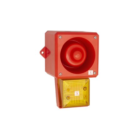 Clifford & Snell YL50 Hi Vis LED Blitz-Licht Alarm-Leuchtmelder Gelb, 24 V Dc