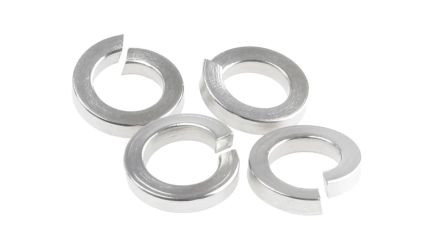 RS PRO A4 316 Stainless Steel Locking Washers, M5, DIN 7980