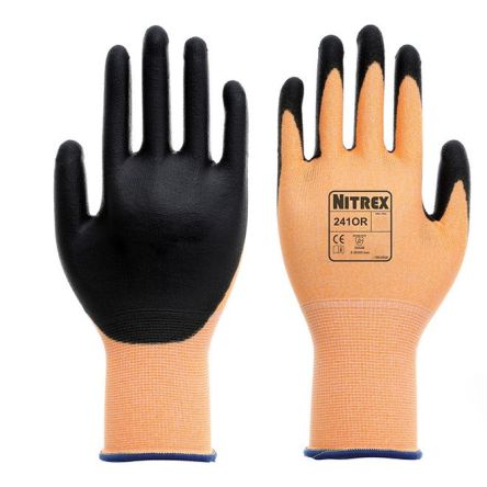 Unigloves 241OR* Glass Fibre, HPPE, Nylon Abrasion Resistant, Tear Resistant Work Gloves, Size 10, XL