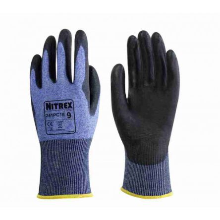 Unigloves 241PC18* Glass Fibre, HPPE, Nylon, Spandex Abrasion Resistant, Tear Resistant Work Gloves, Size 11, XXL