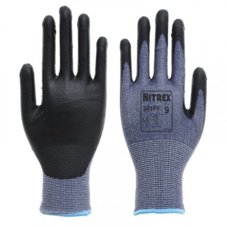 Unigloves 241PF* Glass Fibre, HPPE, Nylon, Spandex Abrasion Resistant, Extra Grip Work Gloves, Size 7, Small