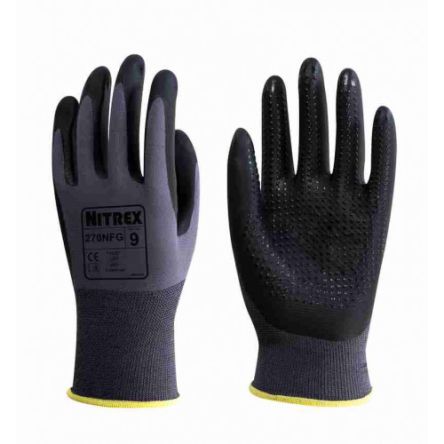 Unigloves Gants De Manutention 270NFG* Taille 7, S, Résistance à La Saisie Et à L'abrasion, Résistant à L'huile,