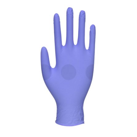 Unigloves Guantes De Trabajo De Nitrilo Azul Serie GM004*, Talla 9, L, Resistente A Sustancias Químicas