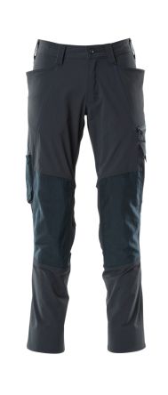 Mascot Workwear Pantalones De Trabajo, Azul Marino Oscuro 33plg 83cm