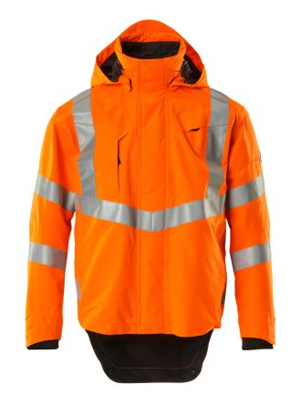 Mascot Workwear 20501-231 Orange Hi Vis Jacket, 116 Cm