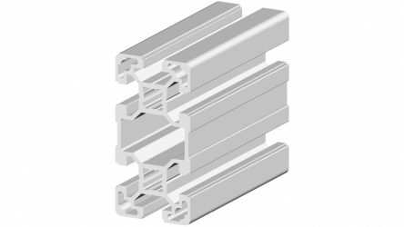 RS PRO Alu Strebenprofil 40 X 80 Mm, 6-fach Nut 10mm, Länge 2m