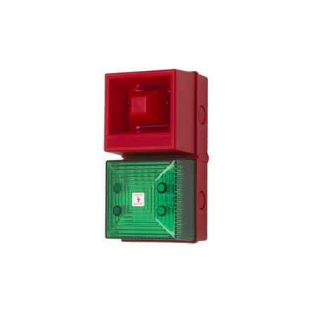Clifford & Snell YL40 Xenon, LED Blitz-Licht Alarm-Leuchtmelder Grün, 115 V Ac