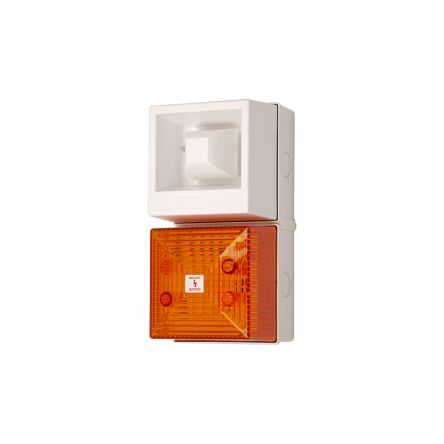 Clifford & Snell YL40 Xenon, LED Blitz-Licht Alarm-Leuchtmelder Orange, 115 V Ac