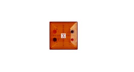 Clifford & Snell SD40 SD40 LED-Signalleuchte Filament/Warnsummer-Licht Orange, 35 → 85 V Ac/dc