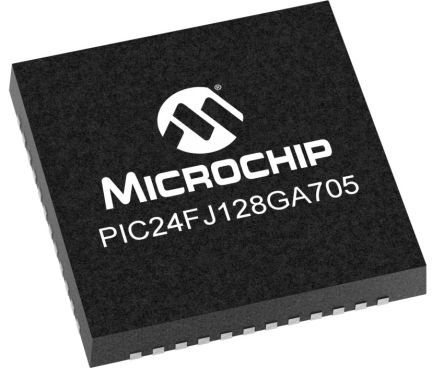 Microchip Mikrocontroller PIC24F PIC SMD UQFN 48-Pin