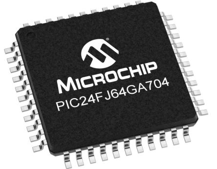 Microchip Mikrocontroller PIC24F PIC SMD TQFP 44-Pin