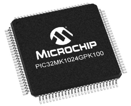 Microchip Microcontrôleur, TQFP 100, Série PIC32