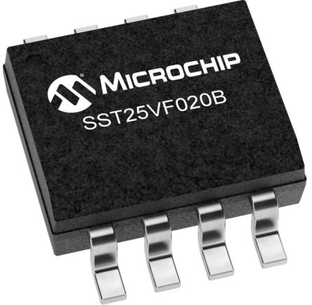 Microchip Flash-Speicher 2MBit, SPI, SOIC, 8-Pin