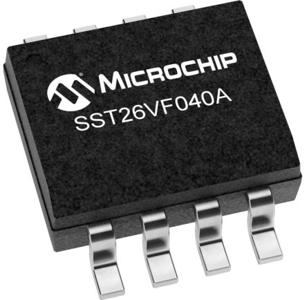 Microchip Flash-Speicher 4MBit, SPI, SQI, SOIC, 8-Pin