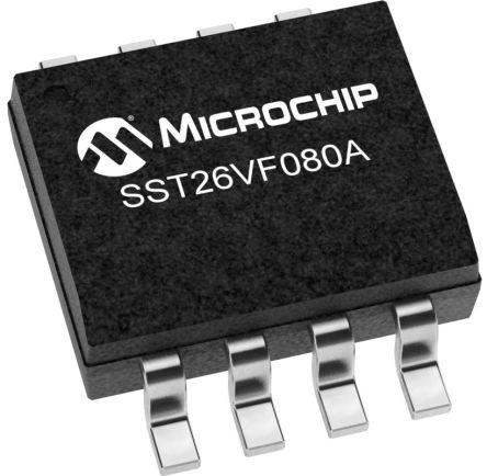 Microchip Flash-Speicher 8MBit, SPI, SQI, SOIC, 8-Pin