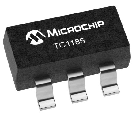 Microchip TC1185-2.85VCT713, 1 Low Dropout Voltage, Voltage Regulator 150mA, 2.85 V