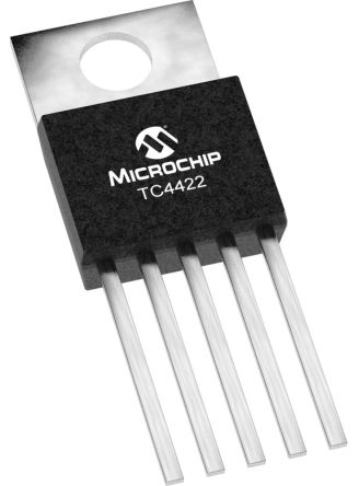 Microchip MOSFET-Gate-Ansteuerung CMOS 9 A 20V 5-Pin TO-220 60ns