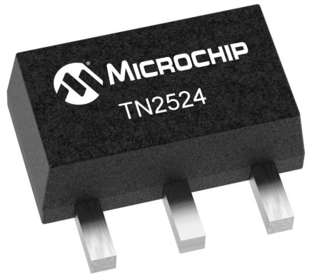 Microchip MOSFET Canal N, SOT-89 240 V