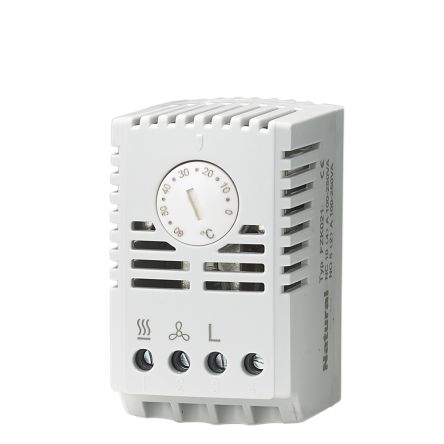 RS PRO Thermostat, 0° Bis +60°C, 10A, / 250 V, Öffner, Mit Klimaanlagensteuerung, Max +60°C