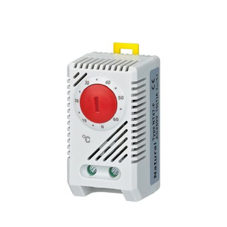 RS PRO Thermostat, -10°C → +50°C, 10A, / 250 V, Öffner, Mit Klimaanlagensteuerung, Max +50°C