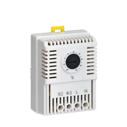 RS PRO Thermostat, -20 °C Bis +60 °C, 10A, / 250 V, Öffner, Mit Klimaanlagensteuerung, Max +60°C
