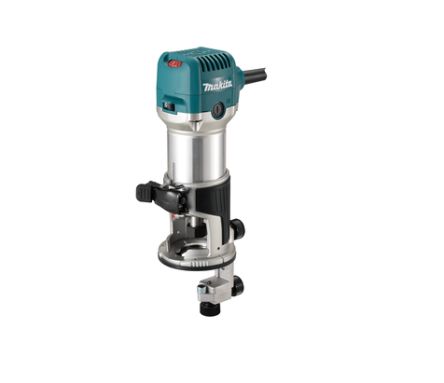 Makita RT0702C Oberfräsenbohrer, 1/4Zoll, 710W, 240V, UK 3-polig BS1363