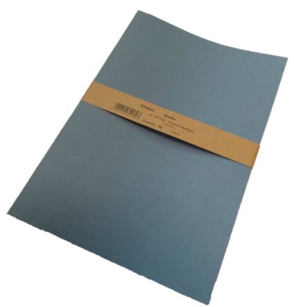 Victor Stationery Notizbuch Mit Untere Linienpapier, A4 Heftklammer, Blau