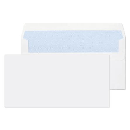 Blake Envelopes Enveloppe D'expédition, Format DL, Blanc Non Rabat Auto-obturant