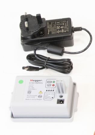 Megger MBC2100 Akkuladegerät Für 1 Pack Lithium-Ion Akkus, 7.2V-