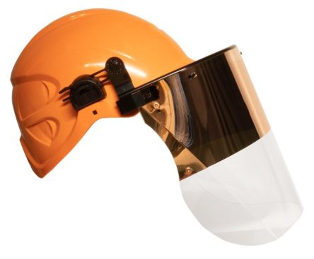 Centurion Safety Protector Facial Basculante, Resistente A Sustancias Químicas, Calor, Aceite, Petróleo