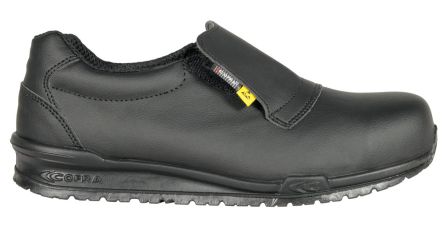 Cofra PUBLIUS Mens Black Toe Capped Safety Shoes, EU 37