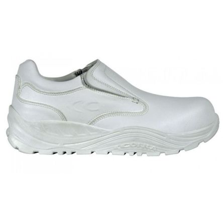 Cofra HATA Mens White Toe Capped Safety Shoes, UK 5