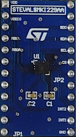 STMicroelectronics LSM6DSO16IS STEVAL-MKI229A Entwicklungskit, Beschleunigungsmesser-Sensor Für STEVAL-MKI109V3