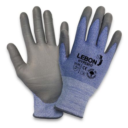 Lebon Protection HYPERFIT-7 Arbeitshandschuhe, Größe 7, S, Abrasion Resistant, Cut Resistant, General Purpose, Good