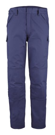 Cepovett Safety Pantalon 9B95 3004, 2, 85 → 92cm Unisexe, Bleu Marine En Coton, Polyester, Antistatique