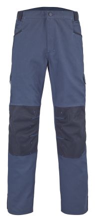 Lafont Pantalon 1AXSCP 6, 2, 85 → 92cm Homme, Bleu Marine/Noir En Coton, Polyester, Résistant à L'abrasion