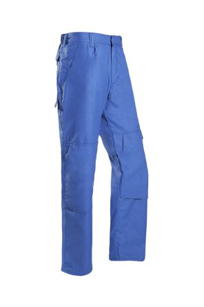 Sioen Uk 021VN2PF9 Unisex Hose, 1 % AST 45 % TencelTM Lyocell, 54 % Modacryl Königsblau / 38Zoll