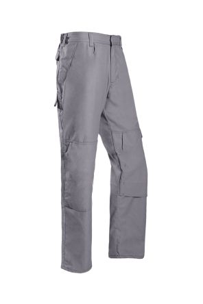 Sioen Uk 021VN2PF9 Grey Unisex's 1% AST, 45% TencelTM Lyocell, 54% Modacrylic Anti-Static, Chemical Resistant, Flame Retardant,