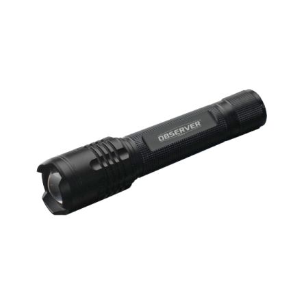 Observer Tools 充电式LED手电筒 闪光灯, 1200, 黑色