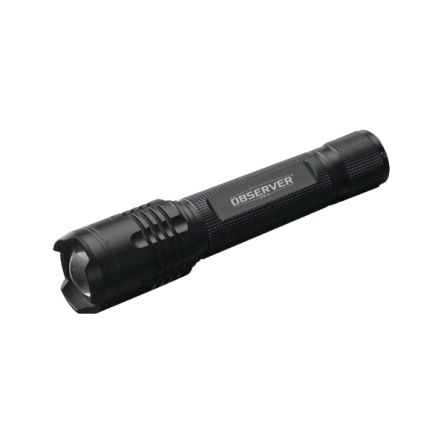 Observer Tools 充电式LED随身LED手电, 1000, 黑色