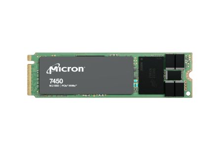 Micron 7450 PRO, M.2 2280 SSD NVMe PCIe Gen 4 X 4, 3D TLC, 480 GB, SSD