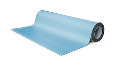 EUROSTAT Almohadilla Adherente, Azul, Tabla, 10m X 1.22m X 2.1mm